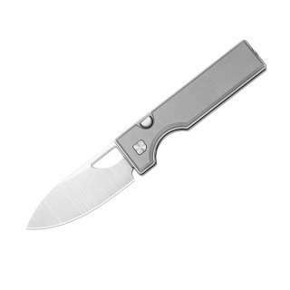 Nóż składany Kizer Little Ringbo Gray Aluminium, Satin AEB-L by Matija Milović (V3708A1) Kizer Cutlery