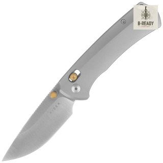 Nóż składany Kizer T1 CD Silver Titanium, Satin M390 by Uli Hennicke (Ki3490.2CDA1) Kizer Cutlery
