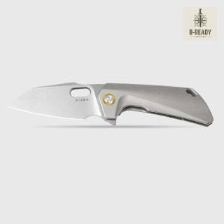 Nóż składany Kizer Takahe Gray Titanium, Stonewashed S35VN by Ben Taubert (Ki3701A1) Kizer Cutlery