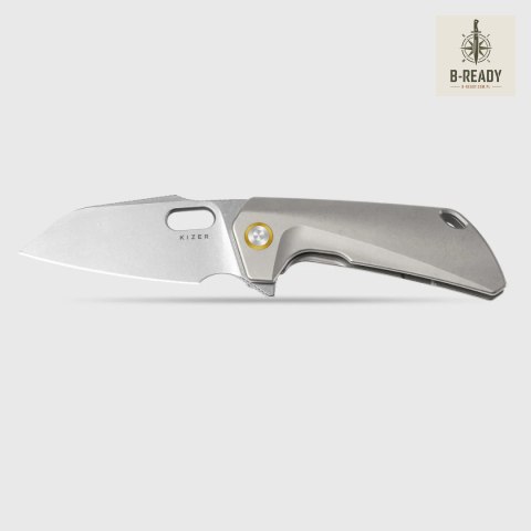 Nóż składany Kizer Takahe Gray Titanium, Stonewashed S35VN by Ben Taubert (Ki3701A1) Kizer Cutlery