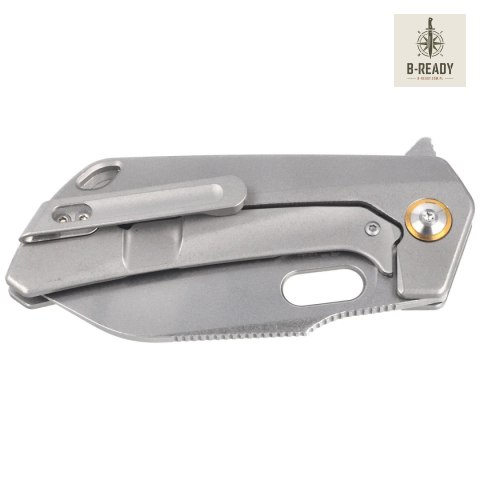 Nóż składany Kizer Takahe Gray Titanium, Stonewashed S35VN by Ben Taubert (Ki3701A1) Kizer Cutlery