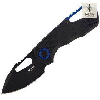 Nóż składany MKM Isonzo Clip Point Black FRN, Black Idroglider N690 by Jesper Voxnæs (MK FX03-3PBK) MKM - Maniago Knife Makers