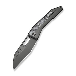 Nóż składany WeKnife Inceptus Dark Gray Titanium/White-Black G10, Gray Stonewashed M390 by Robert Saniscalchi (WE25017-1) WE Knife