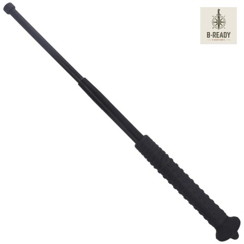 Pałka teleskopowa hartowana ESP 18'' z głowicą kubotan (ExB-18H-BK BE-01) ESP - Euro Security Products