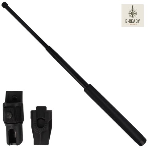 Pałka teleskopowa hartowana ESP 21'' leather-imitation grip (ExB-21HL-BK BH-54-L) ESP - Euro Security Products