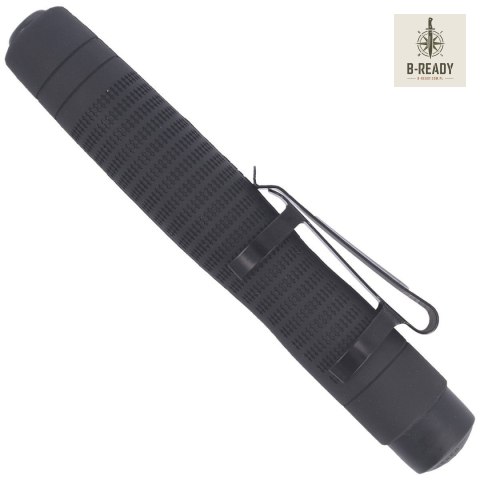 Pałka teleskopowa hartowana ESP Ergonomic 18'' z klipsem (ExB-18HE-BK BC-01) ESP - Euro Security Products