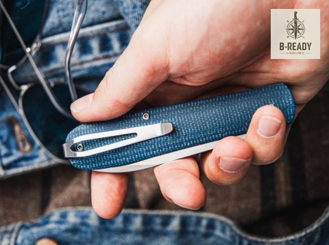 Nóż Böker Solingen Coffin Denim Micarta