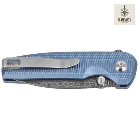 Nóż składany Civivi Mini Shakan Blue Aluminium, Damascus (C20052F-DS1) Civivi by WE Knife