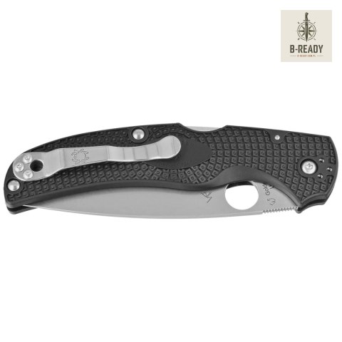Nóż składany Spyderco Native Chief Black FRN, Satin CTS BD1N by Sal, Eric Glesser (C244PBK) Spyderco Inc.