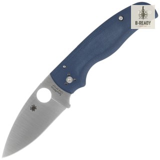 Nóż składany Spyderco Shaman Cobalt Blue G10, Satin CPM SPY27 by Sal Glesser (C229GPCBL) Spyderco Inc.
