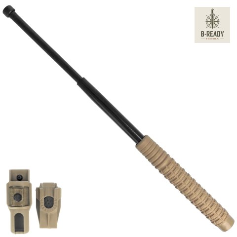 Pałka teleskopowa hartowana ESP 16'' Khaki (ExB-16H-KH-BK BH-54) ESP - Euro Security Products