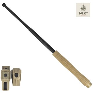 Pałka teleskopowa hartowana ESP Ergonomic 16'' Khaki (ExB-16HE-KH-BK BH-54) ESP - Euro Security Products