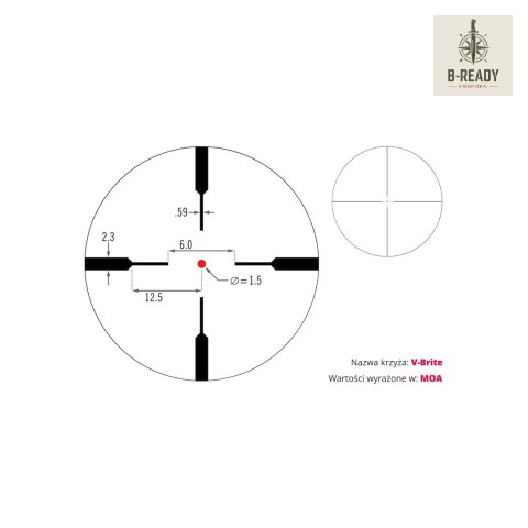 Luneta celownicza Vortex Crossfire II Hog Hunter 3