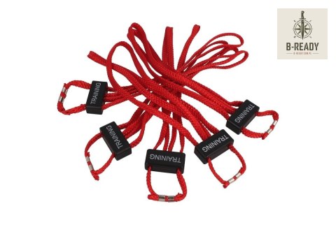 Kajdanki treningowe tekstylne ESP (5 szt) Red (HT-01-T)