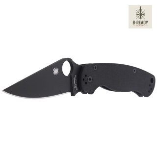 Nóż składany Spyderco Para Military 2 Black G10, Black DLC CPM S45VN by Sal, Eric Glesser (C81GPBK2)