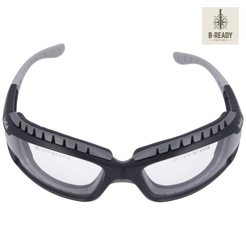 Okulary taktyczne Bolle Tracker, Clear Platinium (TRACPSI)