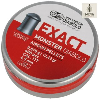 Śrut JSB Diabolo Exact Monster 4.52 mm, 400 szt. (546278-400)
