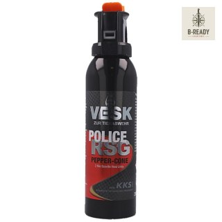 Gaz pieprzowy KKS VESK RSG Police 2mln SHU, HJF 200ml (12200-H) KKS GmbH