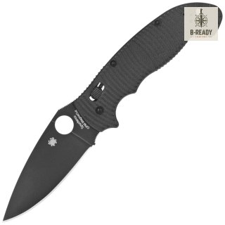 Nóż składany Spyderco Manix 2XL Salt Black G10, Black DLC MagnaCut by Eric Glesser (C95GMCBKP2) Spyderco Inc.