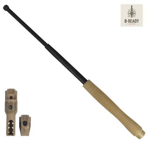 Pałka teleskopowa hartowana ESP Ergonomic 23'' Khaki (ExB-23HE-KH BH-55) ESP - Euro Security Products