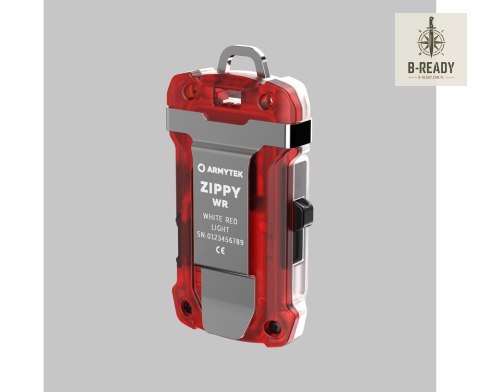 Latarka Armytek Zippy WR USB-C Red 140/30 lm