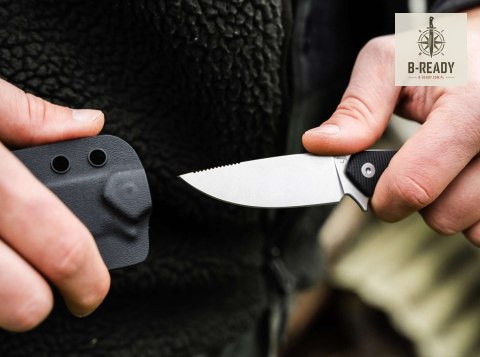 Nóż z głownią stałą Böker Plus Brasa 14C28N