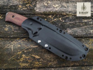 Nóż z Głownią Stałą z głownią stałą  LKW Hundur XL Micarta