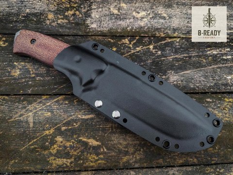 Nóż z Głownią Stałą z głownią stałą  LKW Hundur XL Micarta