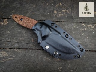 Nóż z głownią stałą  LKW Modern Hunter Micarta