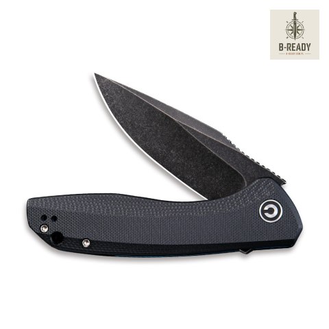 Nóż Składany CIVIVI Baklash 9Cr18MoV G10 All Black C801H