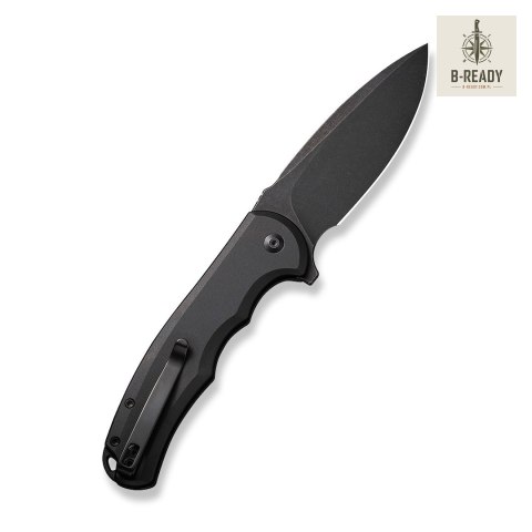 Nóż Składany CIVIVI Button Lock Praxis Aluminum All Black