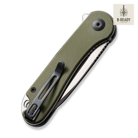 Nóż Składany CIVIVI Elementum D2 G10 Green C907E