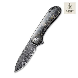 Nóż Składany CIVIVI Elementum Damast Resin CF&G C907C-DS1