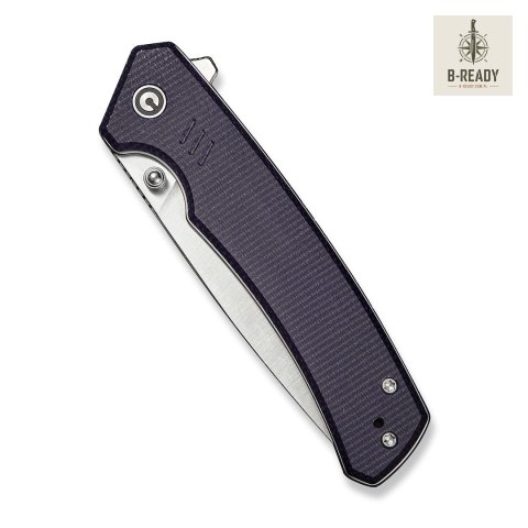 Nóż Składany CIVIVI Merit 14C28N Purple Micarta C24012-3
