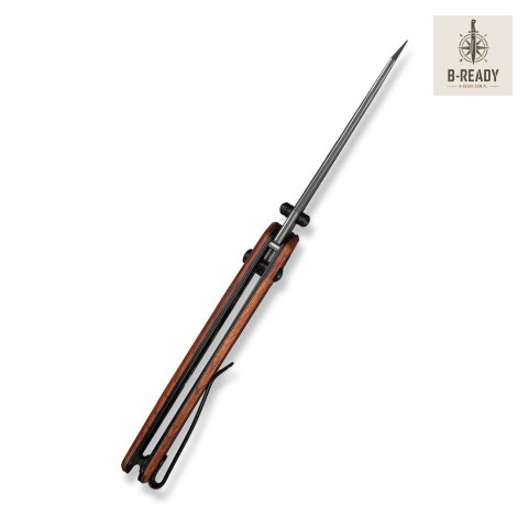 Nóż Składany CIVIVI Sixgill Damast Guibourtia C24050-DS1 Stal Damasceńska