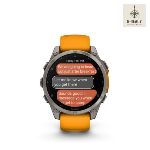 Garmin Fenix 8 47mm AMOLED - Sapphire Titan