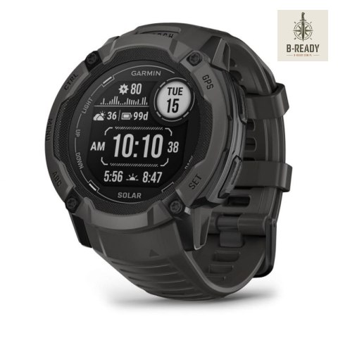 Zegarek sportowy Garmin Instinct 2X SOLAR Grafitowy