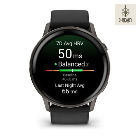 Smartwatch GARMIN Venu 4 45mm Black Slate