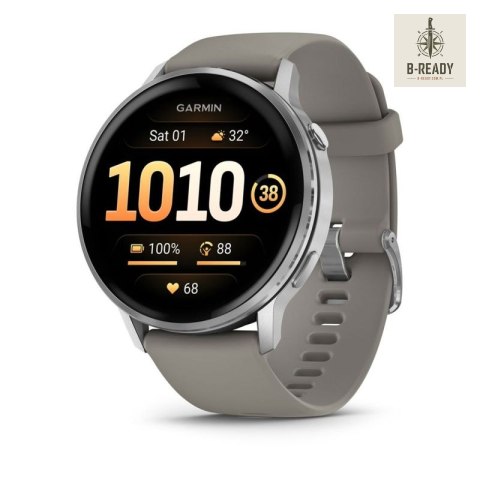 Smartwatch Garmin Venu 4 45mm Silver Silver Gray