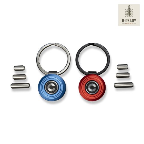 CIVIVI Key Coin Red & Blue Aluminium Set C23056-3
