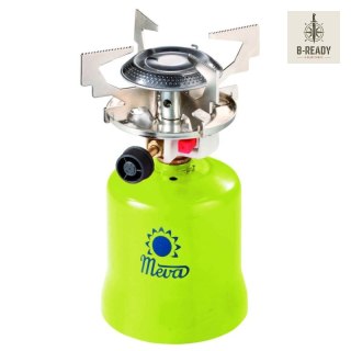Kuchenka turystyczna na gaz na kartusze gazowe nakłuwane FOCUS piezo zapalnik 1.4kW
