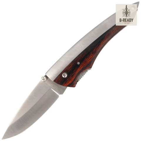 Scyzoryk Herbertz Top AISI 420 rękoj Wood/Metal brown Plain 110g 70 02/047/10 - 288611