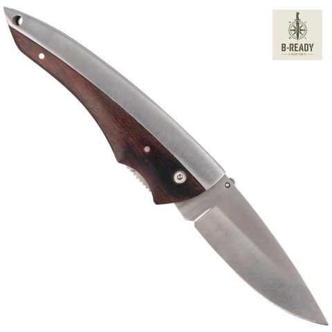Scyzoryk Herbertz Top AISI 420 rękoj Wood/Metal brown Plain 110g 70 02/047/10 - 288611