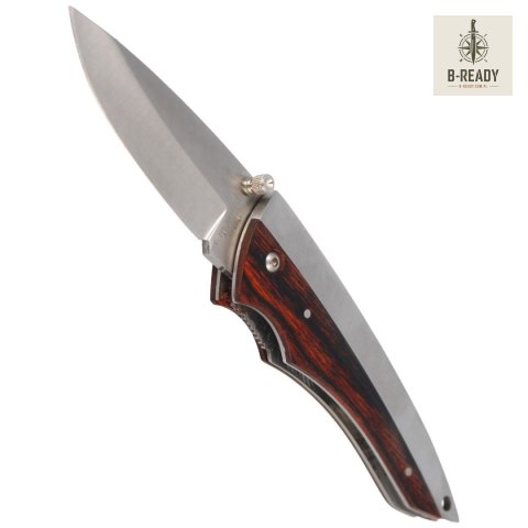Scyzoryk Herbertz Top AISI 420 rękoj Wood/Metal brown Plain 110g 70 02/047/10 - 288611