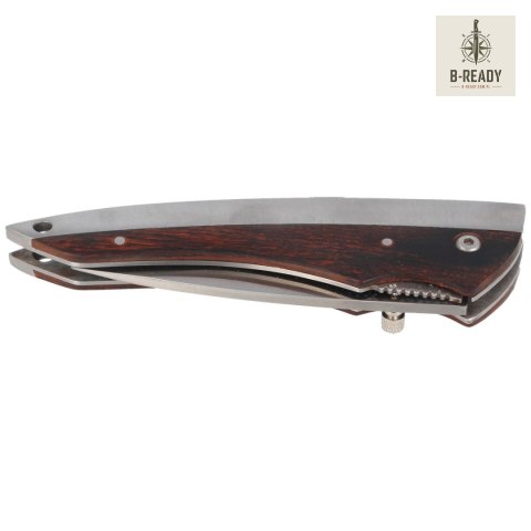 Scyzoryk Herbertz Top AISI 420 rękoj Wood/Metal brown Plain 110g 70 02/047/10 - 288611