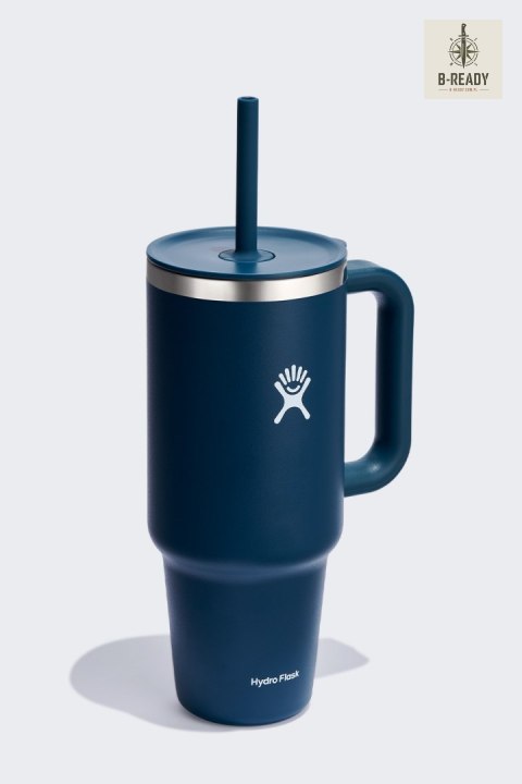Kubek Termiczny ze Słomką Hydro Flask 40 Indigo