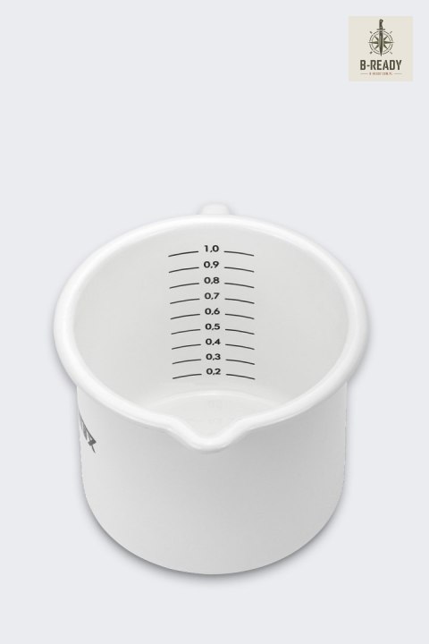 Emaliowany Garnek na Mleko Petromax 1,0 L WHITE