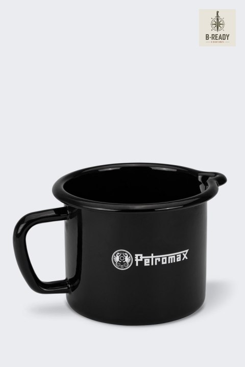 Emaliowany Garnek na Mleko Petromax 1,4 L BLACK