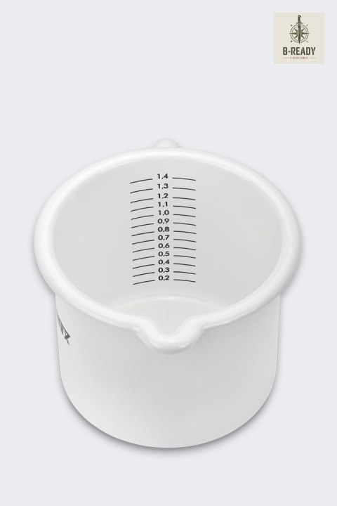 Emaliowany Garnek na Mleko Petromax 1.4 L WHITE
