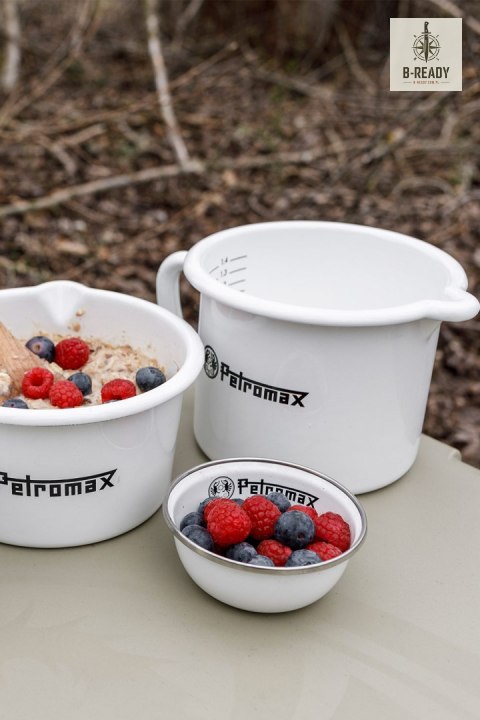 Emaliowany Garnek na Mleko Petromax 1.4 L WHITE